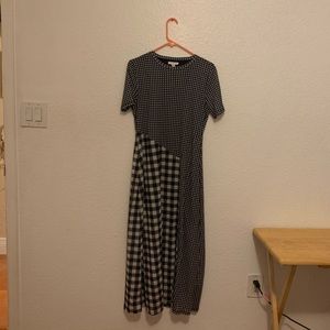 Topshop gingham dress